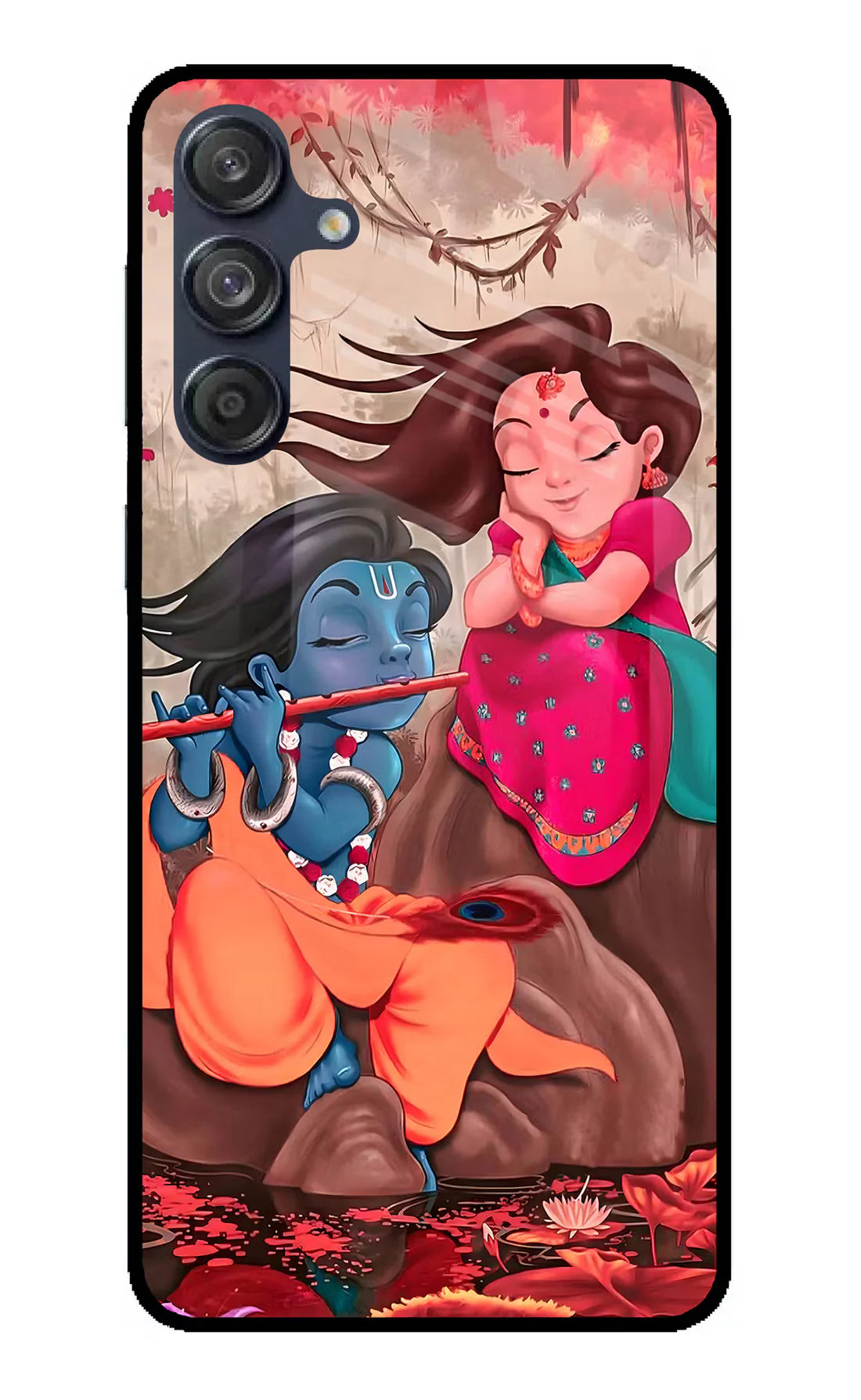 Radhe Krishna Samsung M55 5G Back cover