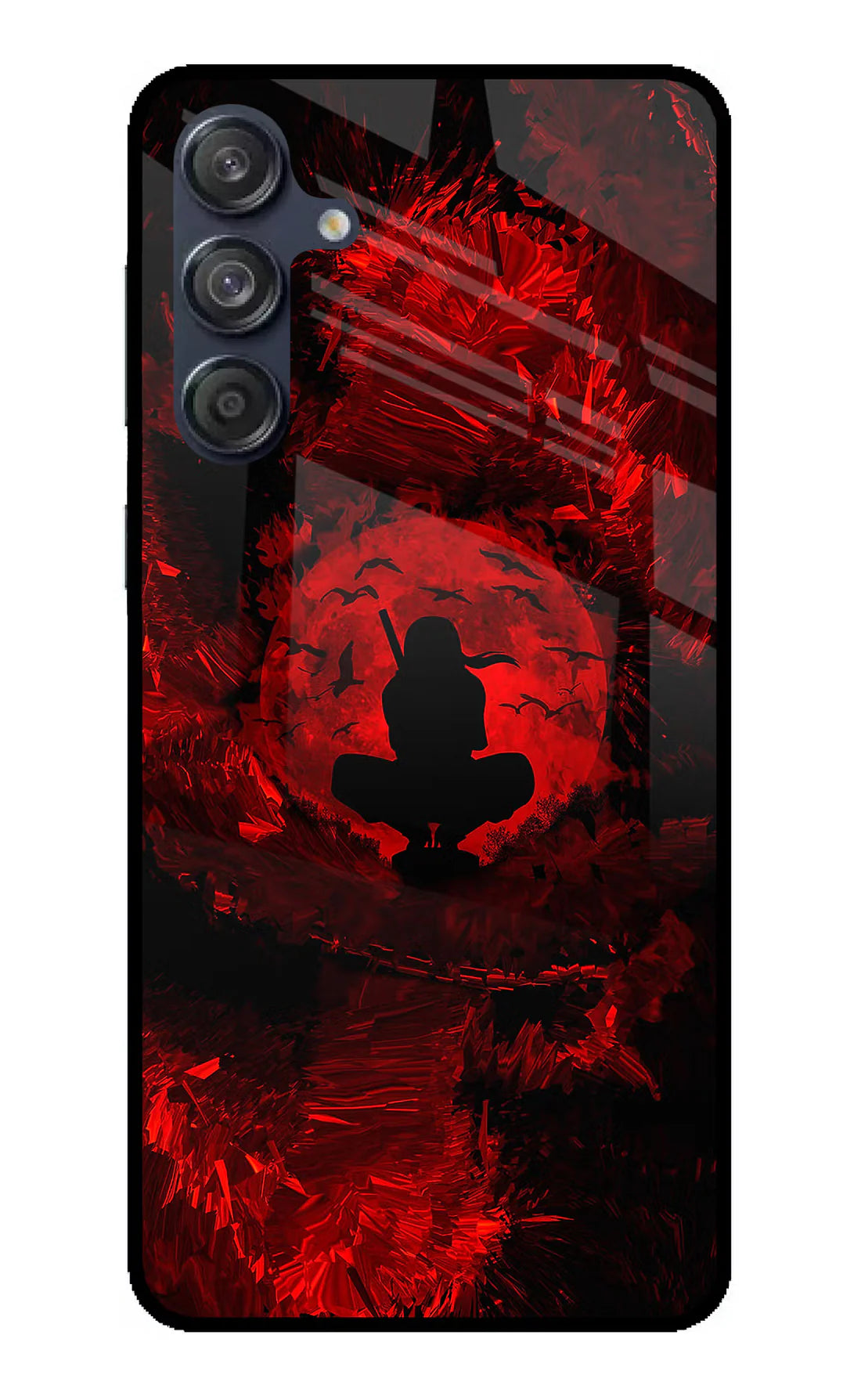 Itachi Uchiha Samsung M55 5G Back cover