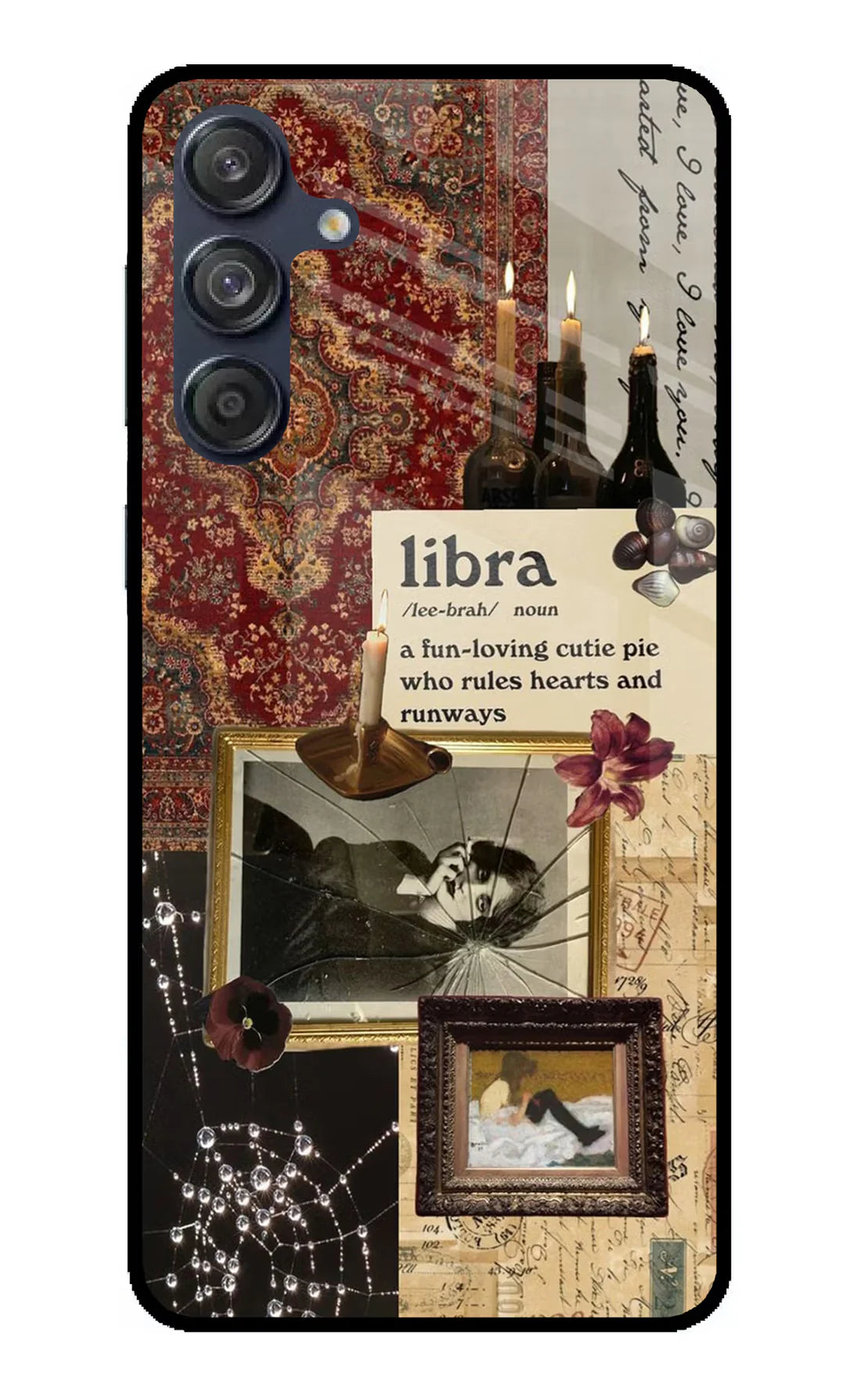 Libra Zodiac Samsung M55 5G Back cover