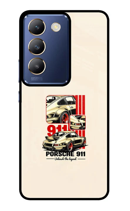 Classic Porsche 911 Vivo Y200E 5G/T3 5G Back Cover