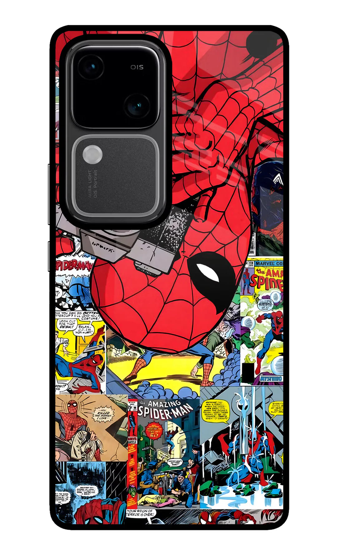 Spider Man Vivo V30/ V30 Pro 5G Back cover