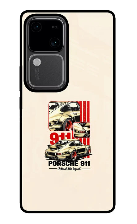 Classic Porsche 911 Vivo V30 5G Back Cover