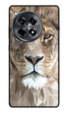 Lion Art OnePlus 12R Glass Case