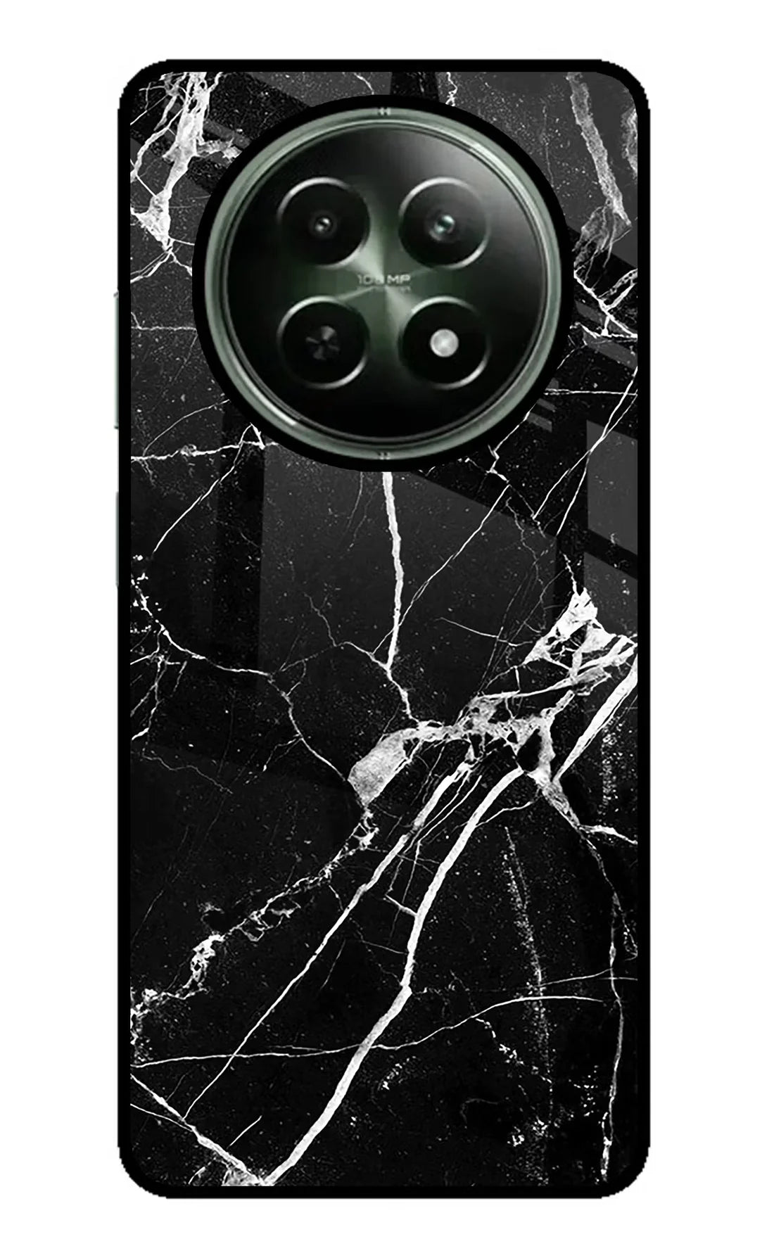 Black Marble Pattern Realme 12 5G/12x Back cover
