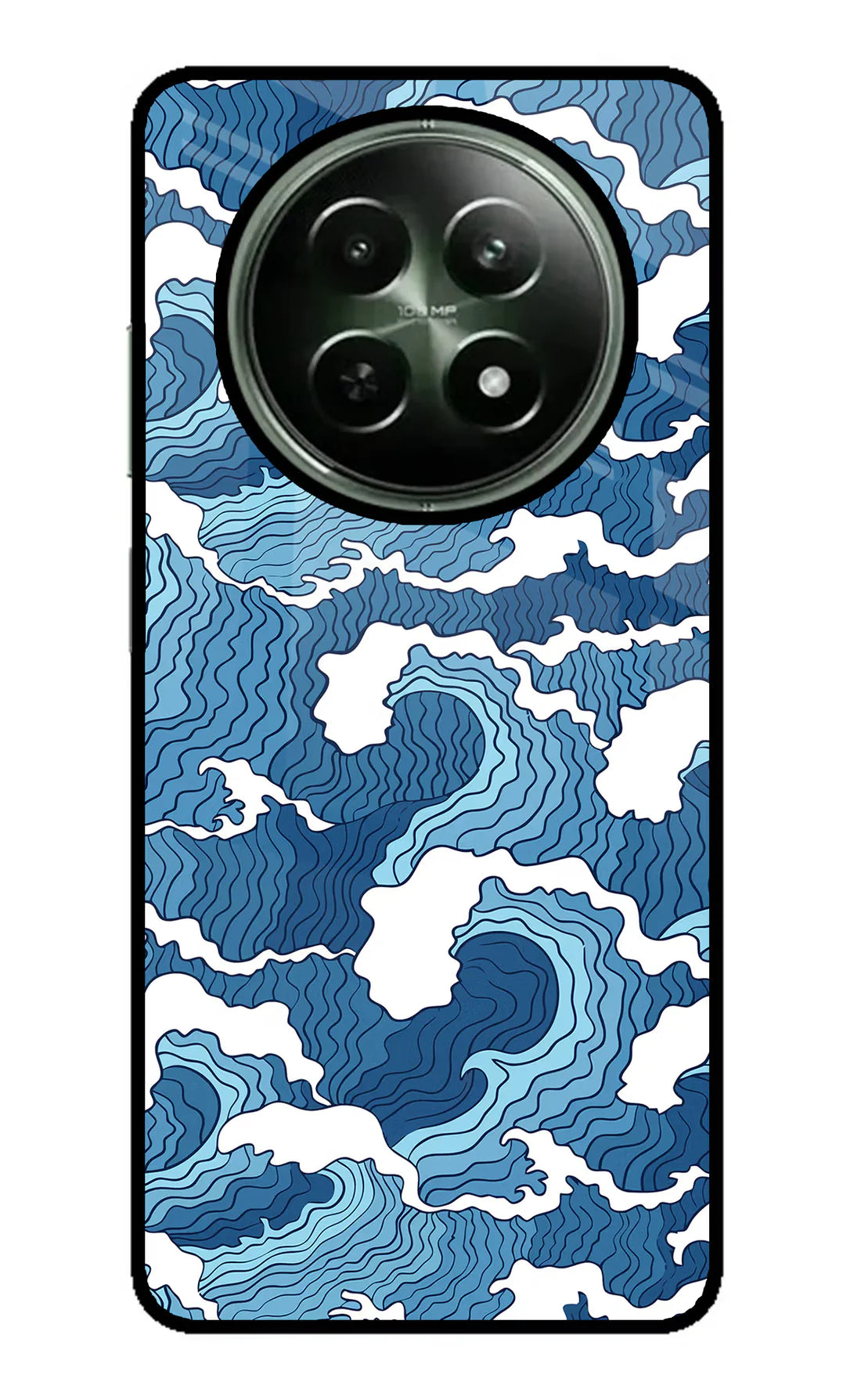 Blue Waves Realme 12 5G/12x Back cover