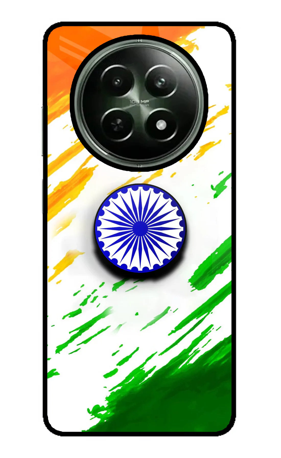 Indian Flag Ashoka Chakra Realme 12 5G/12x Back cover