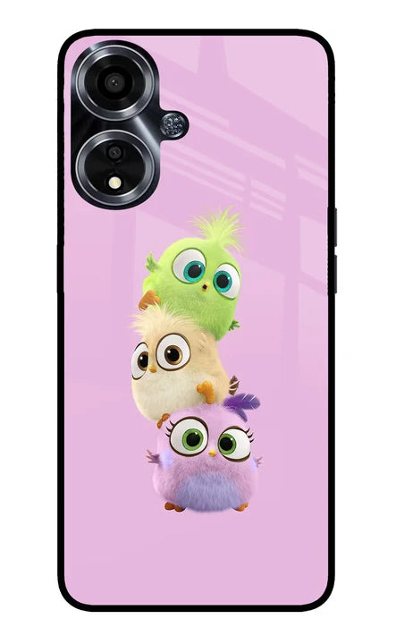 Cute Little Birds Oppo A59 5G Back Cover