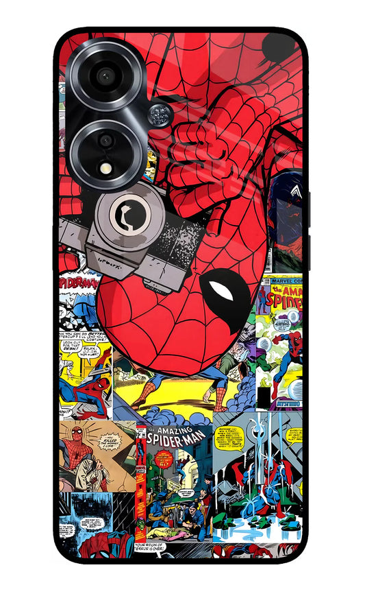 Spider Man Oppo A59 5G Back cover