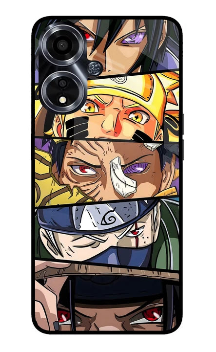 Naruto Character Oppo A59 5G Back Cover
