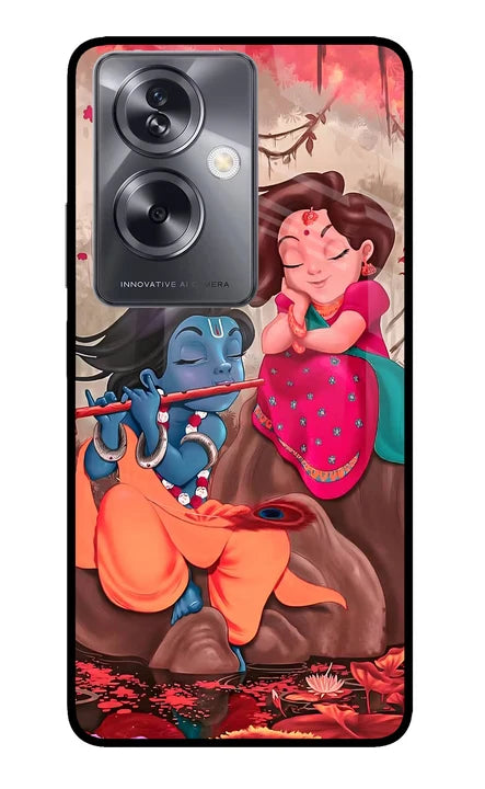 Radhe Krishna Oppo A79 5G Back Cover