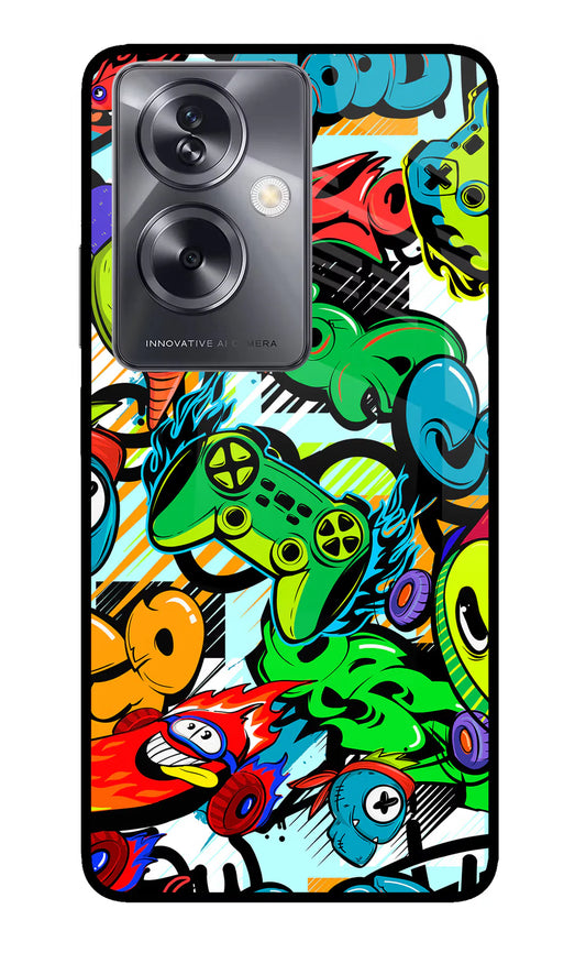 Game Doodle Oppo A79 5G   Back cover