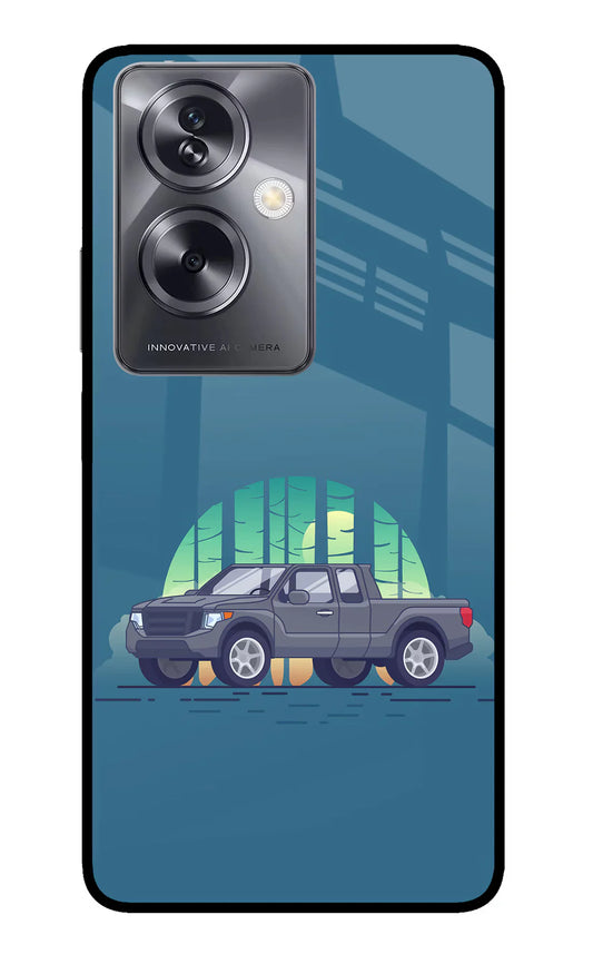 Retro Garage Vibe Oppo A79 5GBack cover