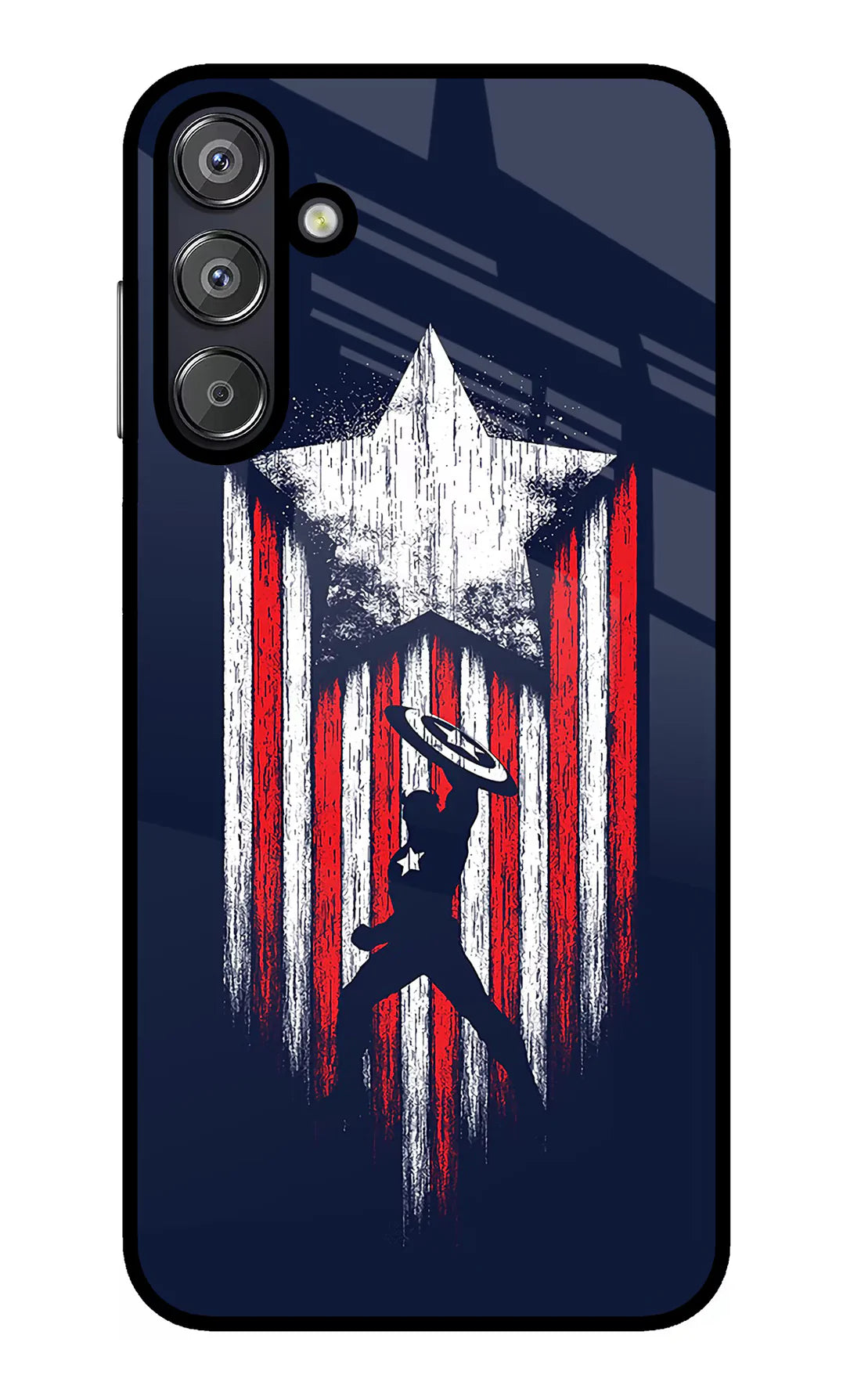 Captain America Marvel Art Samsung F15 5G Back cover