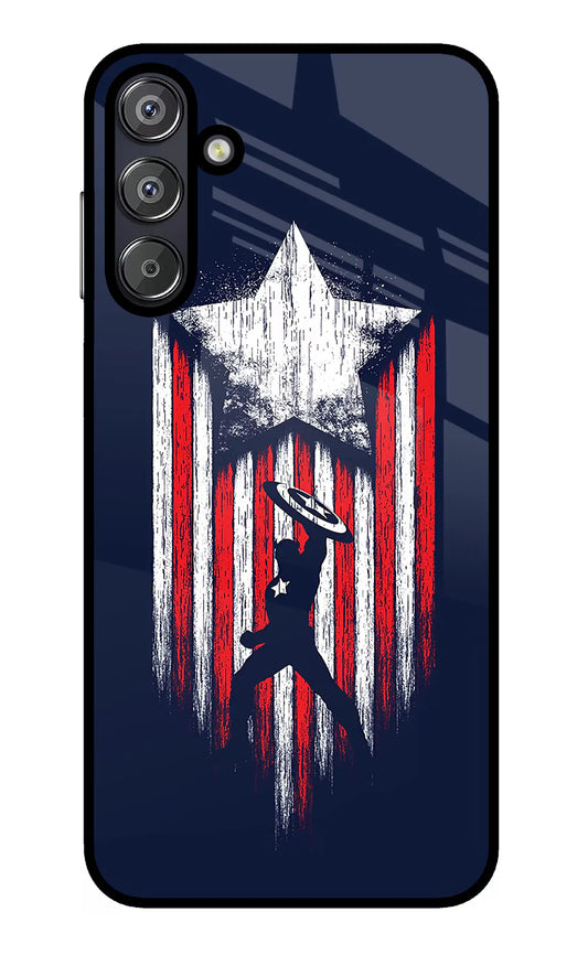 Captain America Marvel Art Samsung F15 5G Back cover