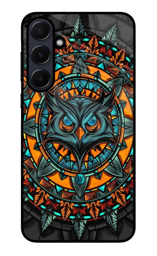 Angry Owl Art Samsung A55 5G Back cover