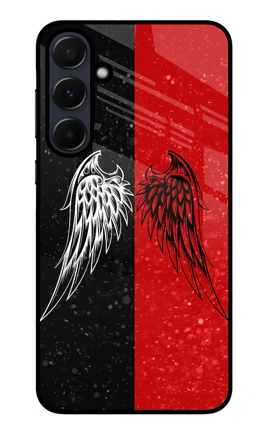 Wings Samsung A55 5G Back cover