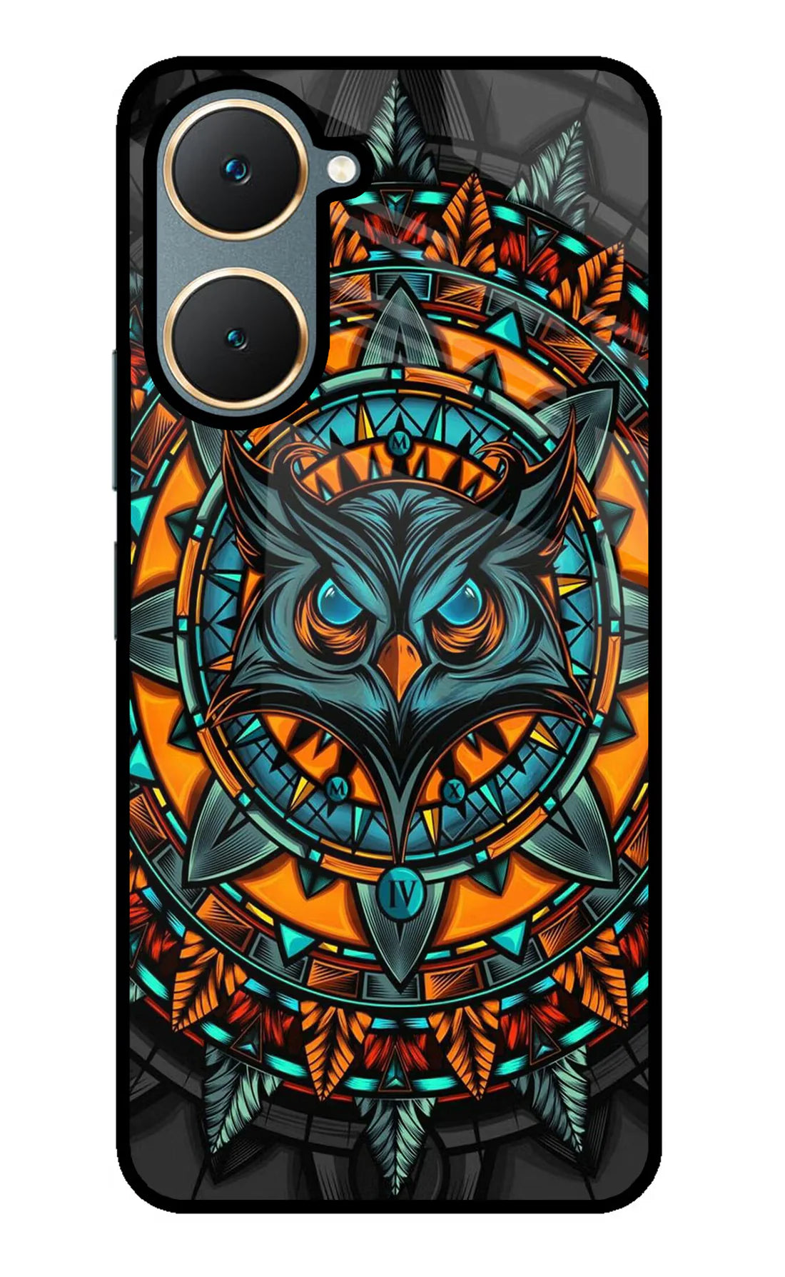 Angry Owl Art Vivo Y18/Y18e Back cover