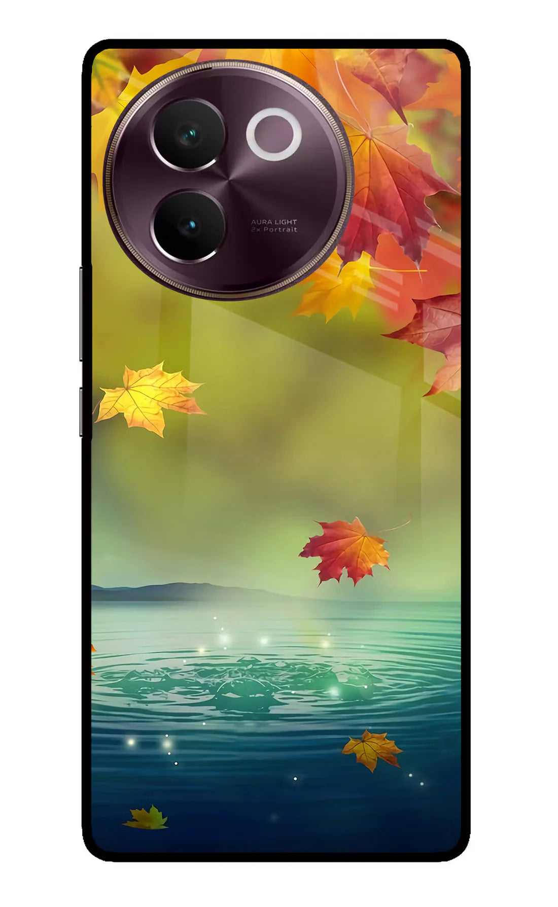 Flowers Vivo V30e Back cover