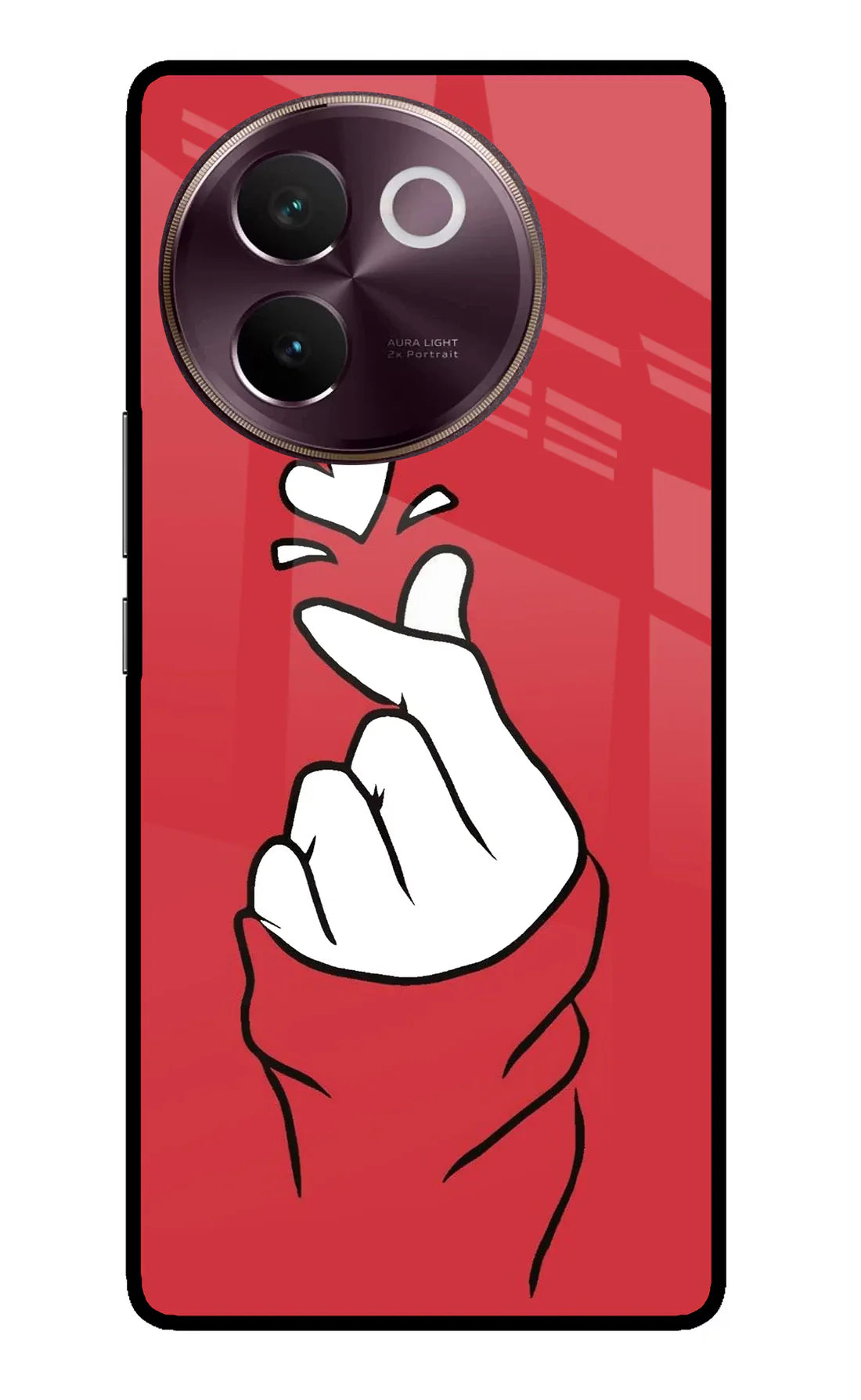 Korean Love Sign Vivo V30e Back cover