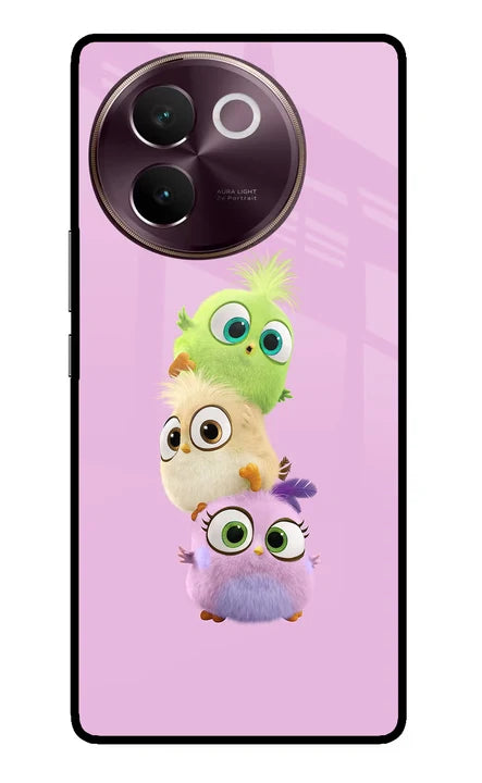Cute Little Birds Vivo V30e Back Cover