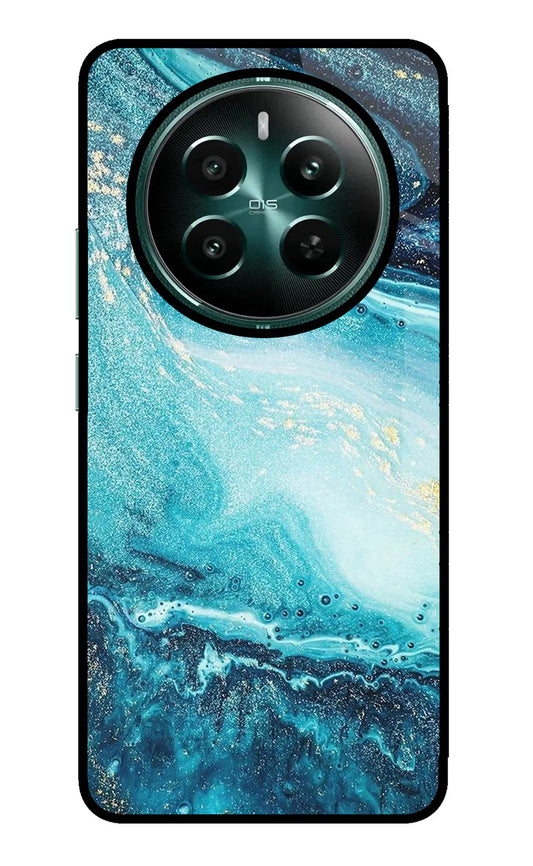 Blue Glitter Marble Realme Narzo 70 5G/70 Pro 5G Back cover