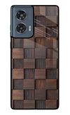 Wooden Cube Design Moto Edge 50 Fusion Glass Case