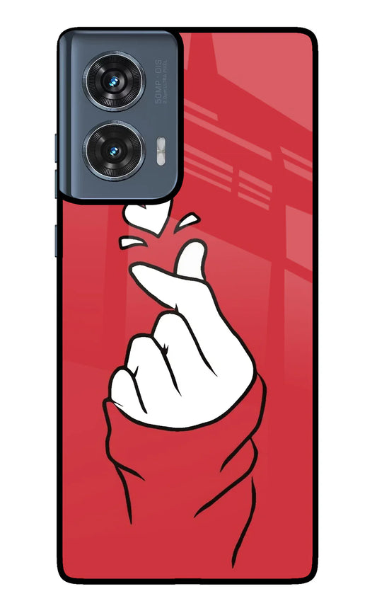 Korean Love Sign Moto Edge 50 Fusion Back cover