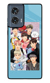 BTS with animals Moto Edge 50 Fusion Glass Case