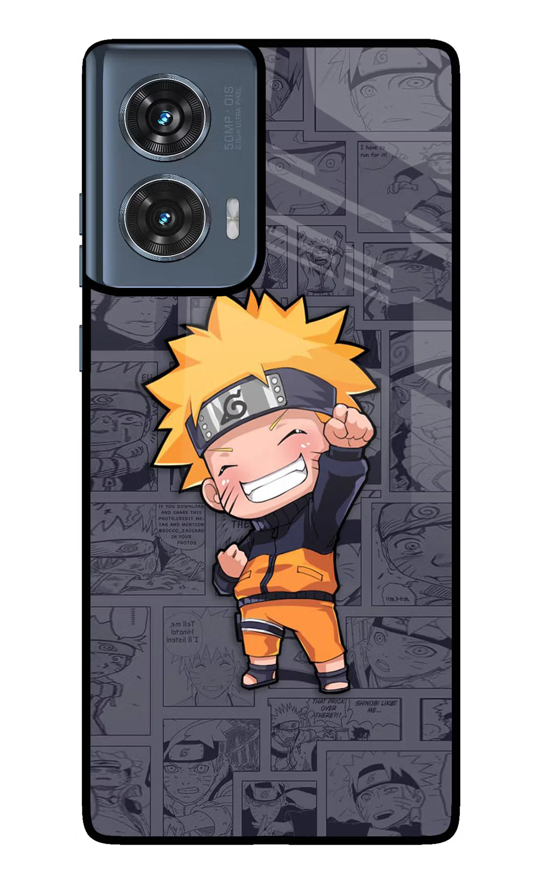 Chota Naruto Moto Edge 50 Fusion Back cover