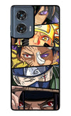 Naruto Character Moto Edge 50 Fusion Glass Case