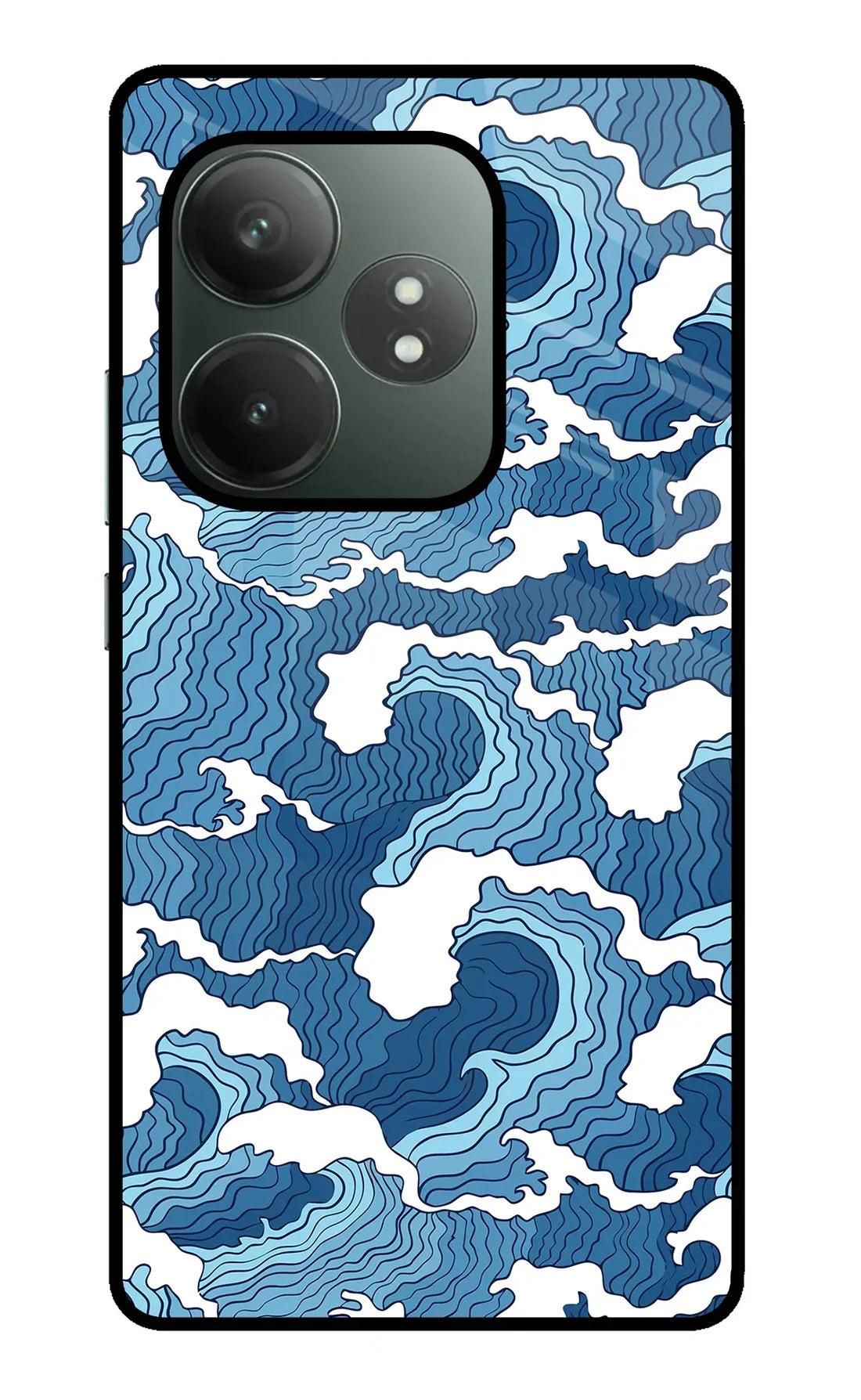Blue Waves Realme GT 6T 5G Back cover