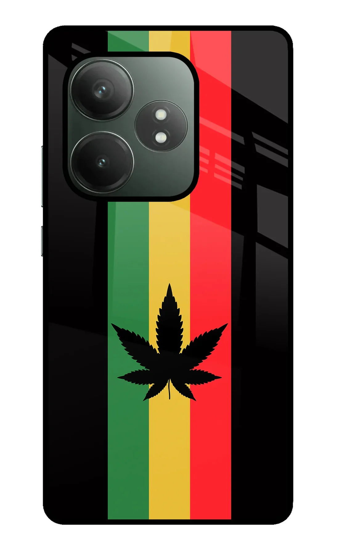 Weed Flag Realme GT 6T 5G Back cover