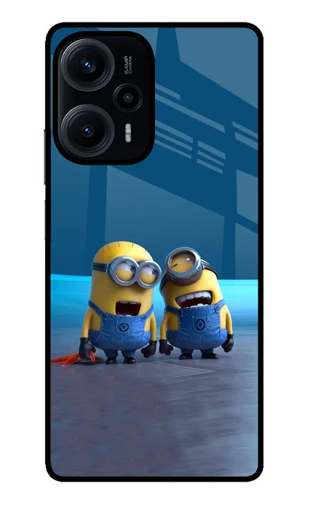 Minion Laughing Poco F5 5G Back Cover