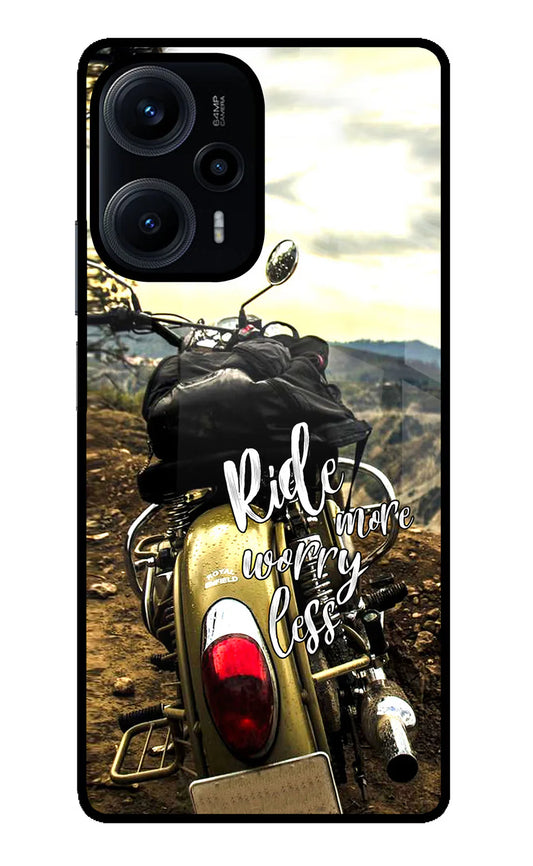 Ride More Worry Less Poco F5 5GBack cover