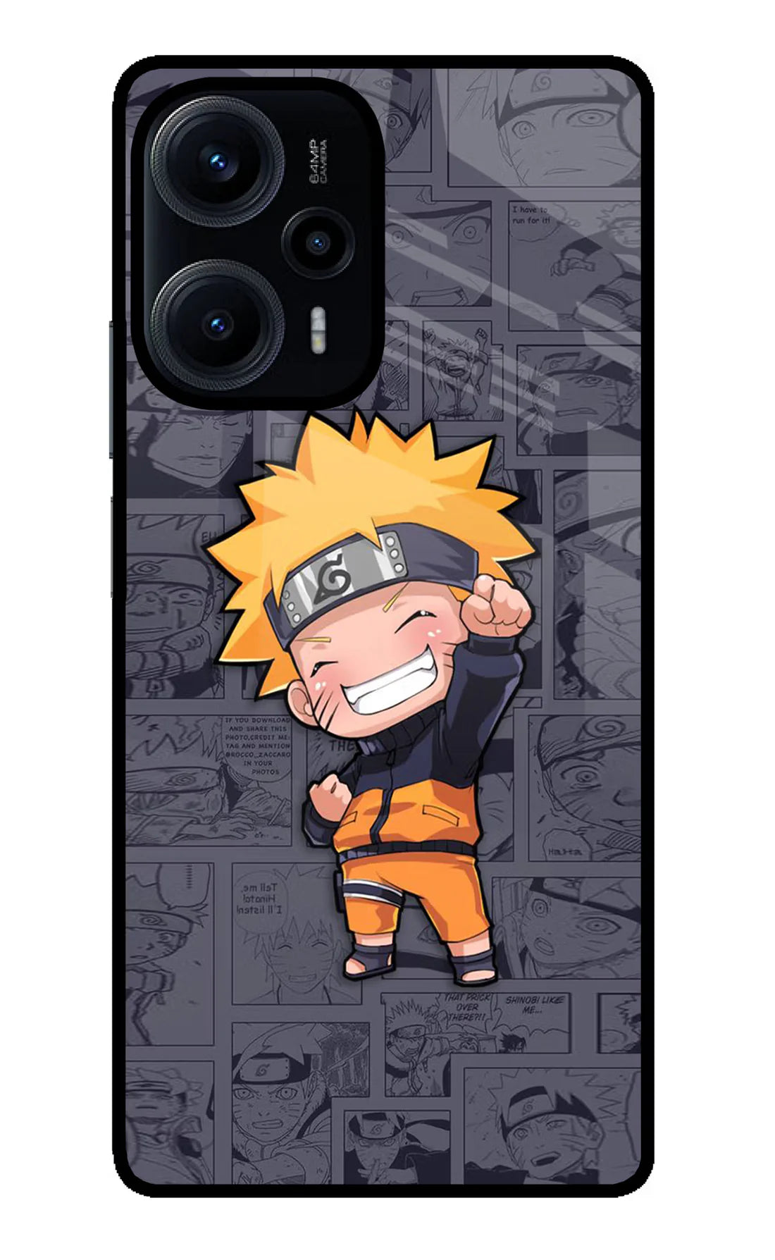 Chota Naruto Poco F5 5G  Back cover