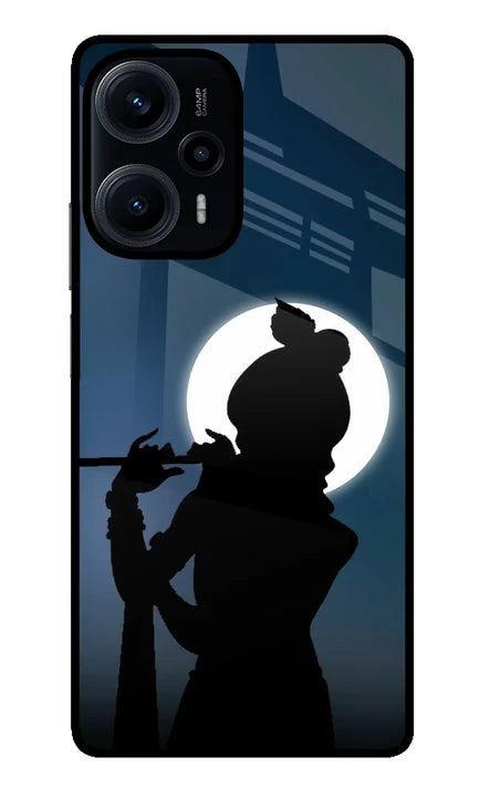 Shri Krishna Silhouette Poco F5 5G Back Cover