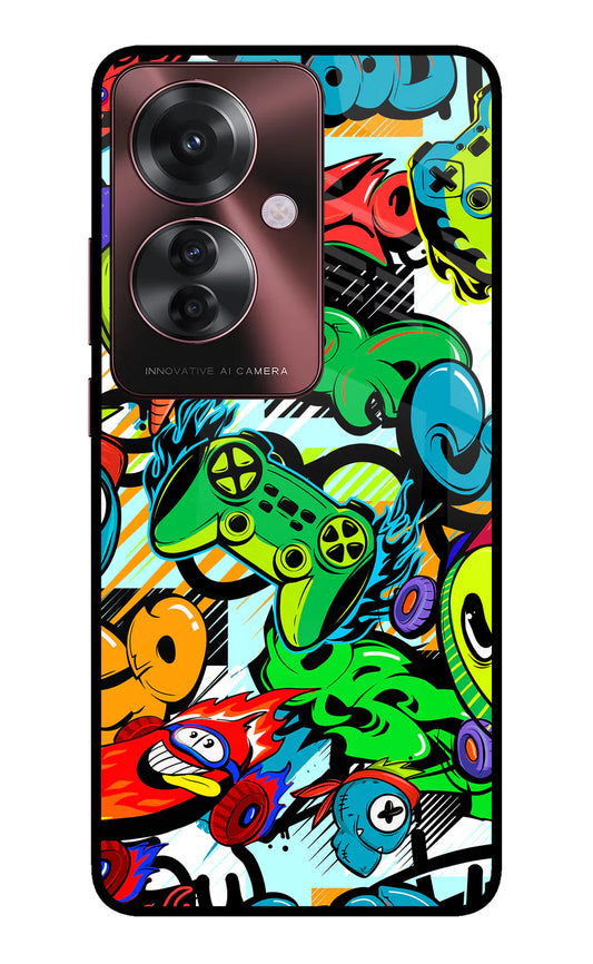 Game Doodle Oppo F25 Pro 5G Back cover