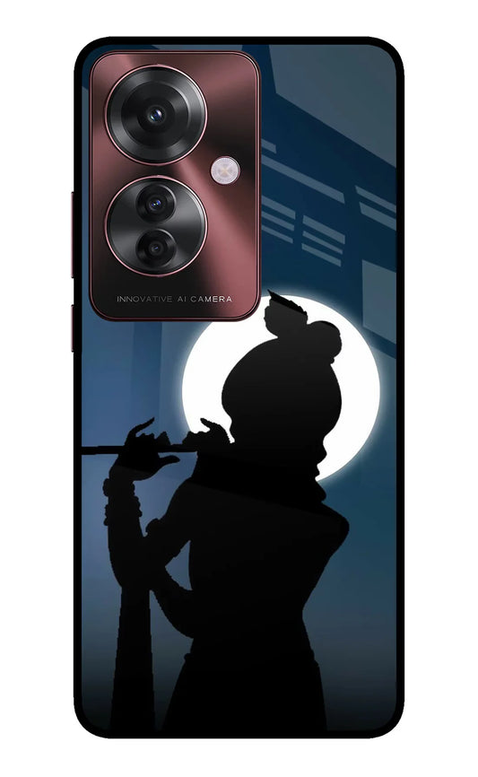 Shri Krishna Silhouette Oppo F25 Pro 5G Back cover