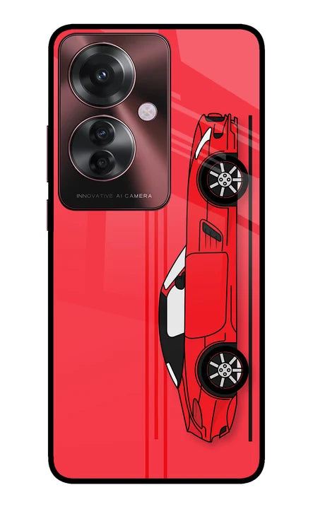 Red Velocity Oppo F25 Pro 5G Back Cover