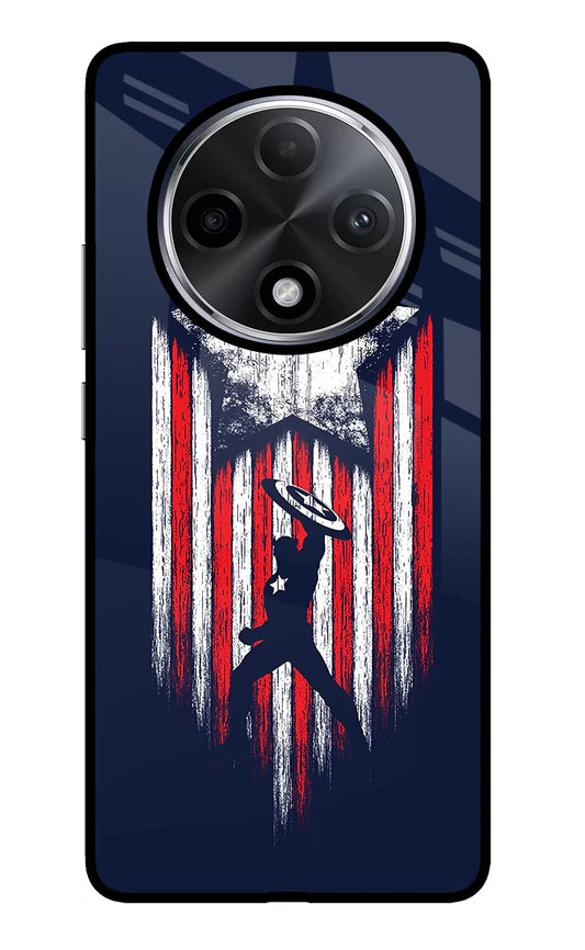Captain America Marvel Art Oppo F27 Pro Plus back cover