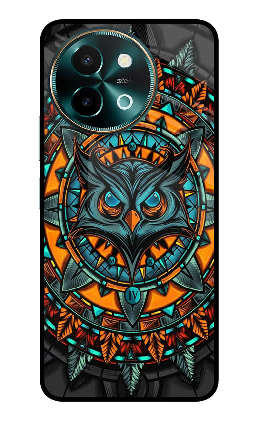 Angry Owl Art Vivo Y58 5G/ Y38 5G Back cover