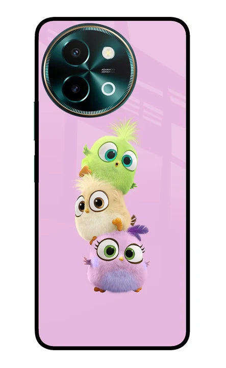 Cute Little Birds Vivo Y58 5G Back Cover