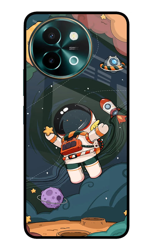 Cartoon Astronaut Vivo Y58 5G/ Y38 5G Back cover