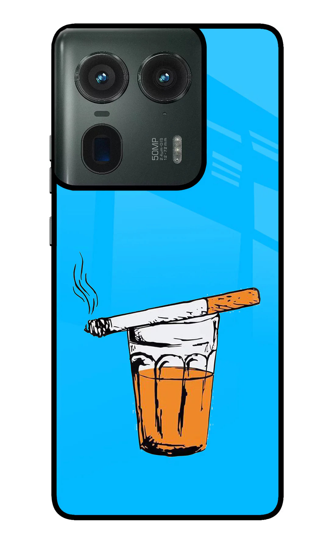 Chai Sutta Moto Edge 50 Ultra 5G Back cover