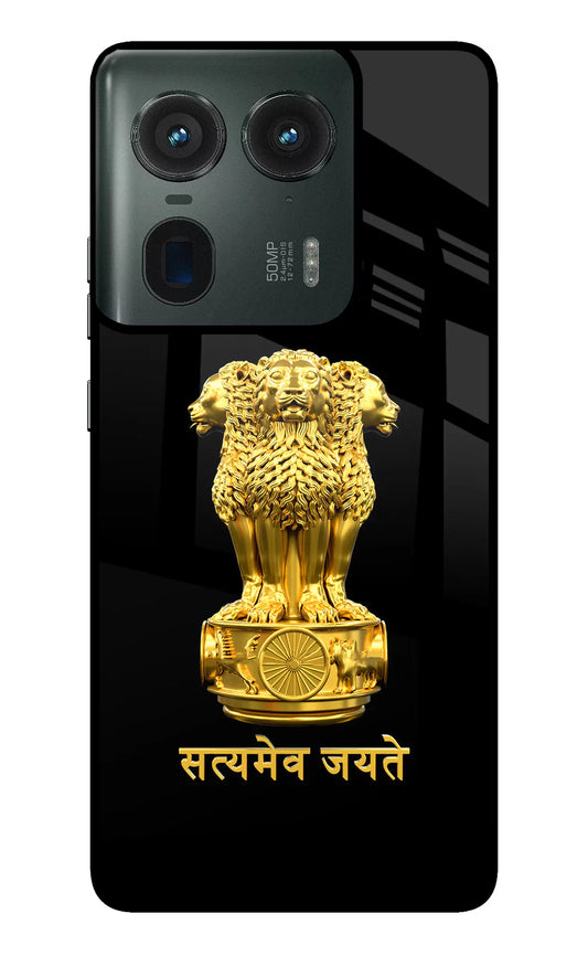 Satyamev Jayate Golden Moto Edge 50 Ultra 5GBack cover