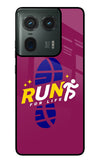 Run for Life Moto Edge 50 Ultra 5G Glass Case