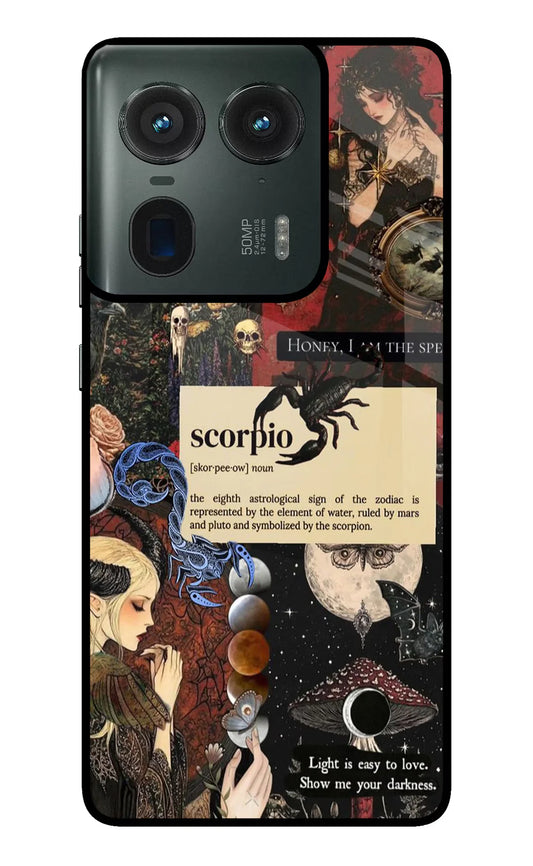 Scorpio Zodiac Moto Edge 50 Ultra 5G Back cover