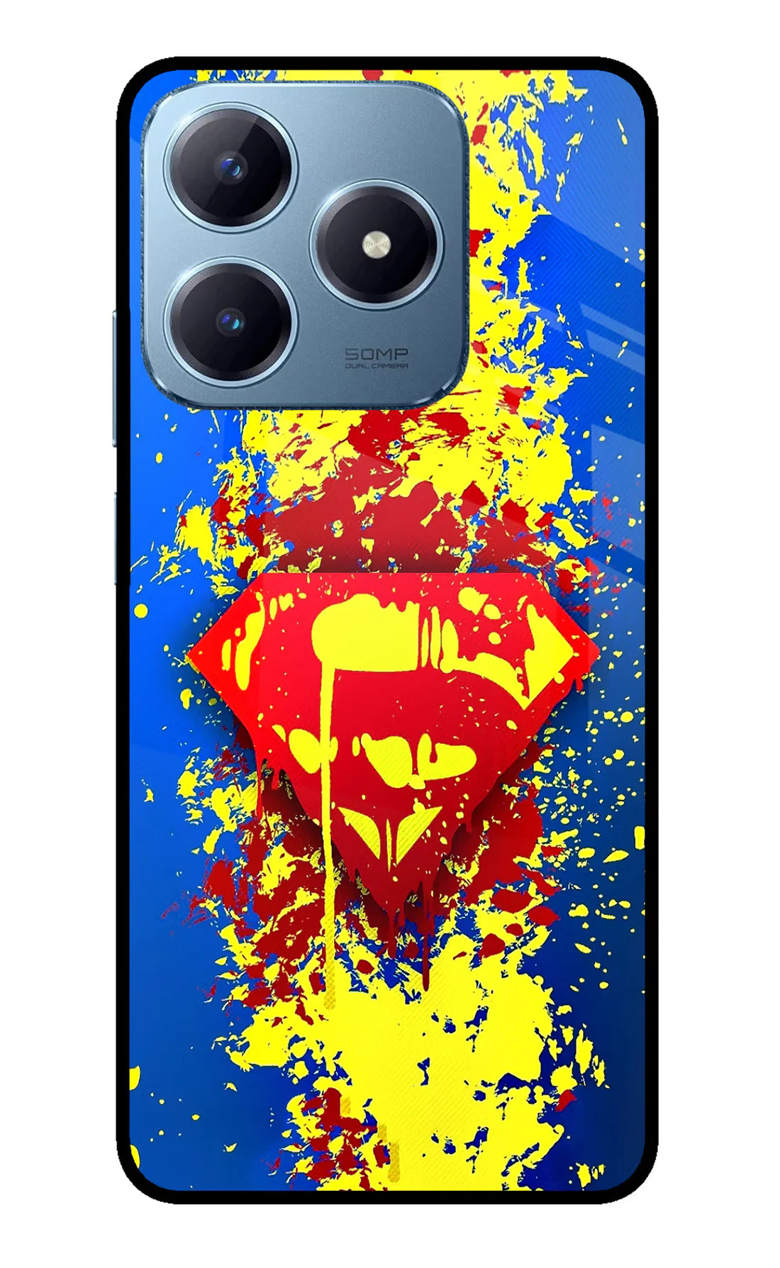 Superman logo Realme Narzo N63 Back cover