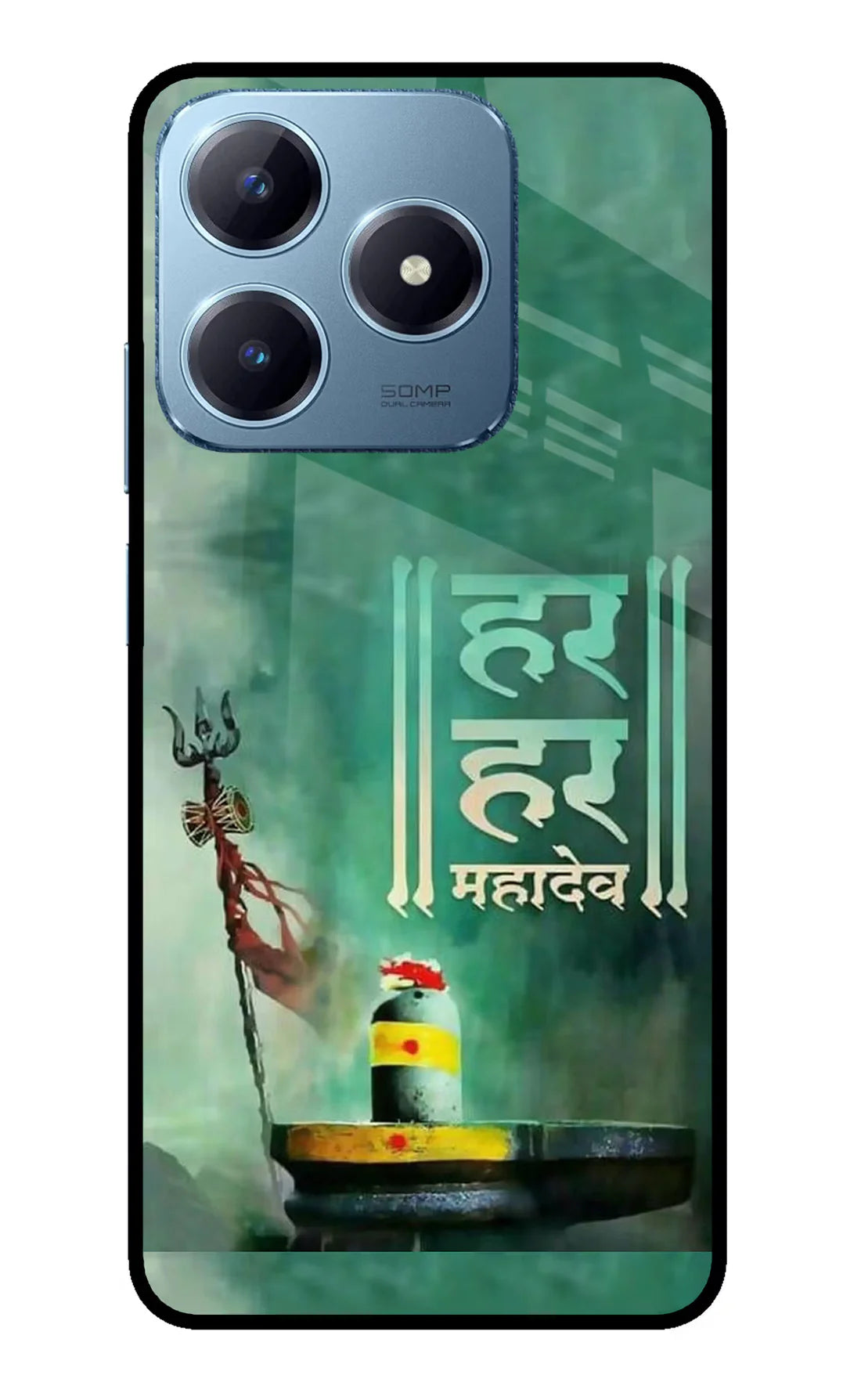 Har Har Mahadev Shivling Realme Narzo N63 Back cover