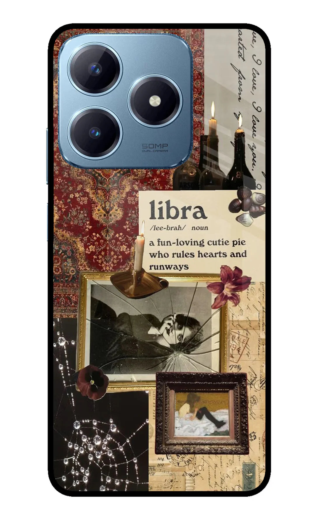 Libra Zodiac Realme Narzo N63 Back cover